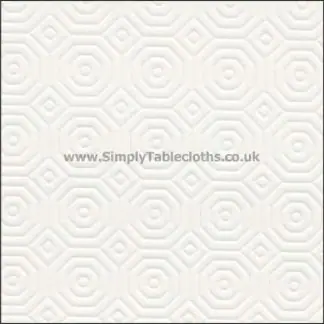 White Bulgomme Table Cover